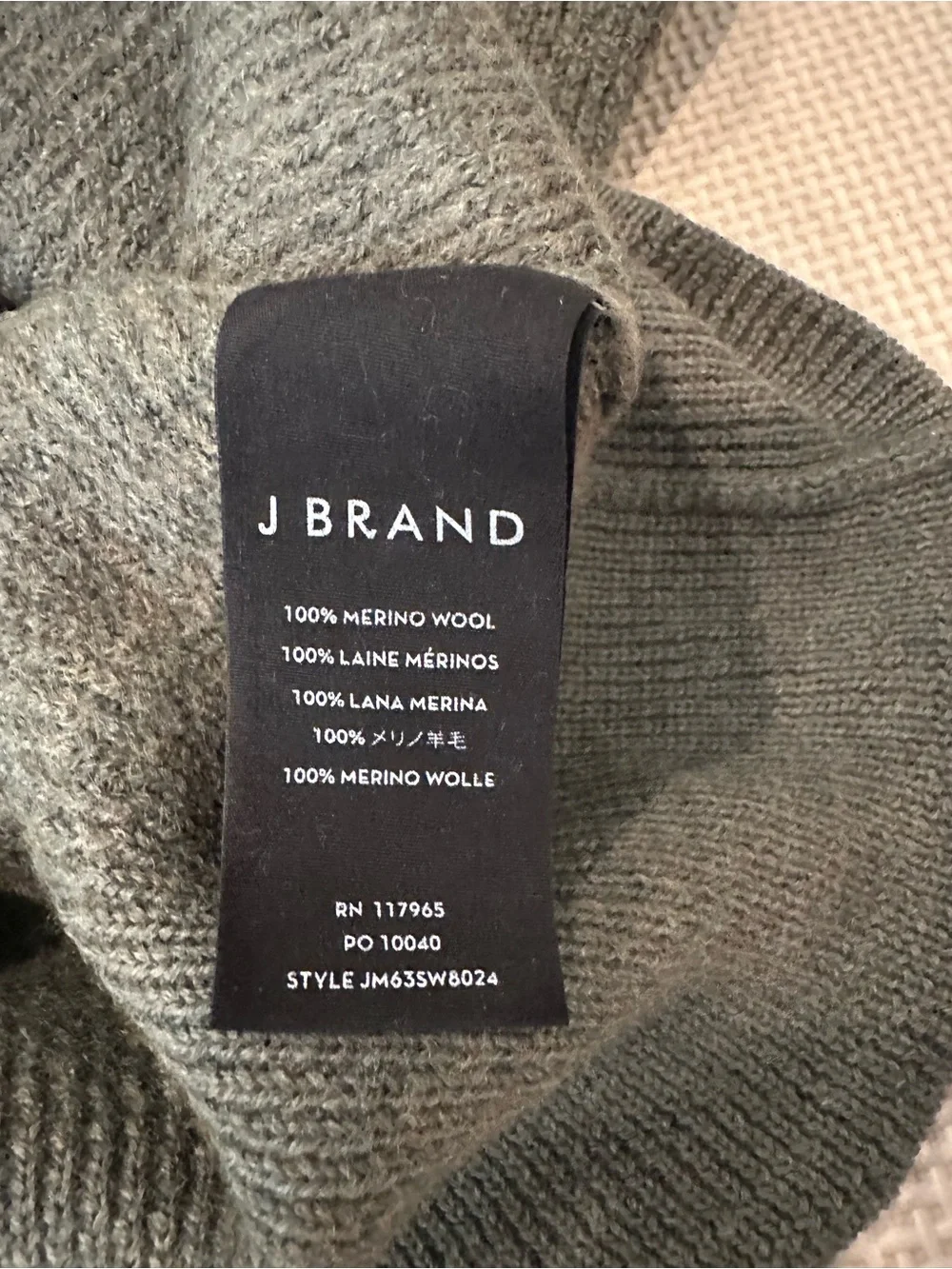 J Brand 21 cuffs measurements